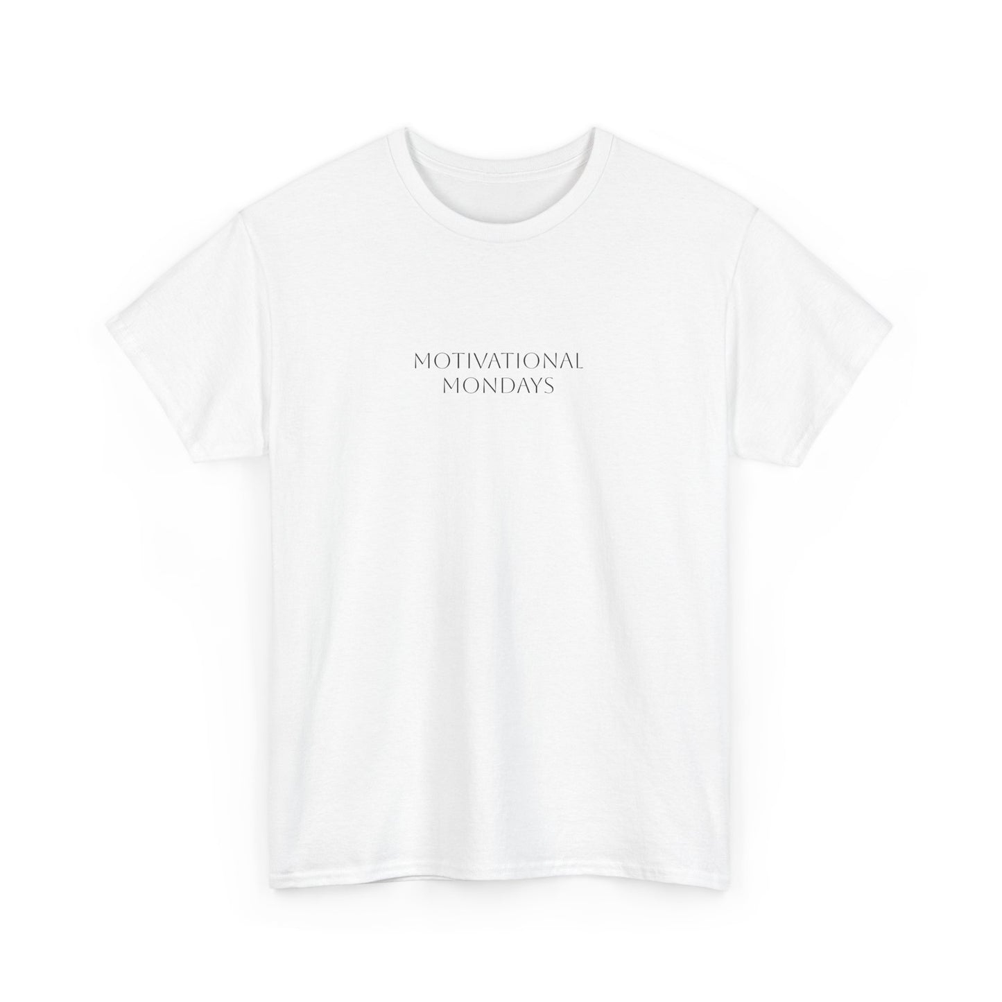 Motivational Unisex Heavy Cotton Tee - Inspirational Gift, Casual Wear, Everyday Comfort, Quote T-Shirt, Positive Vibes