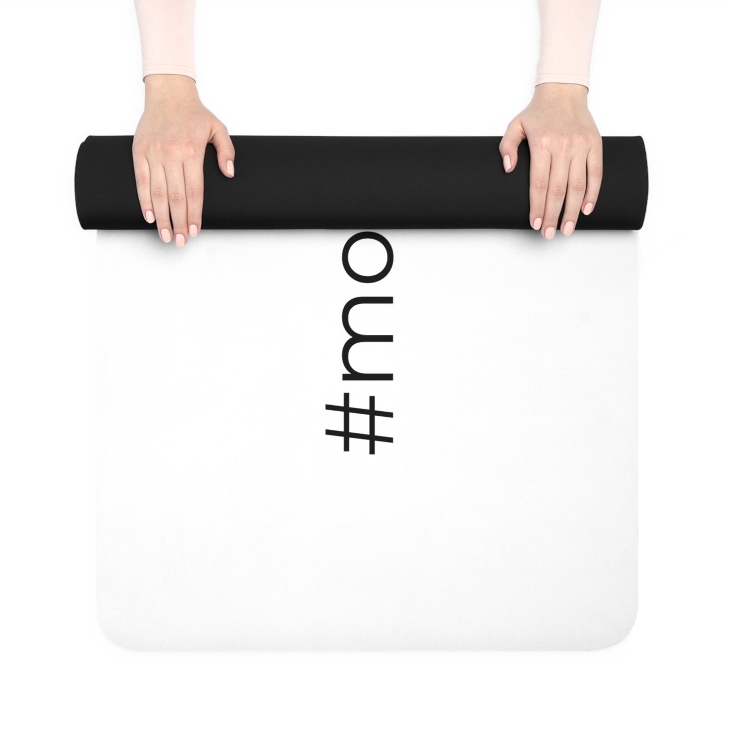 Motivational Rubber Yoga Mat, Fitness Mat, Exercise Mat, Yoga Gear, Wellness Gift, Home Gym Essential, #motivationlmondays