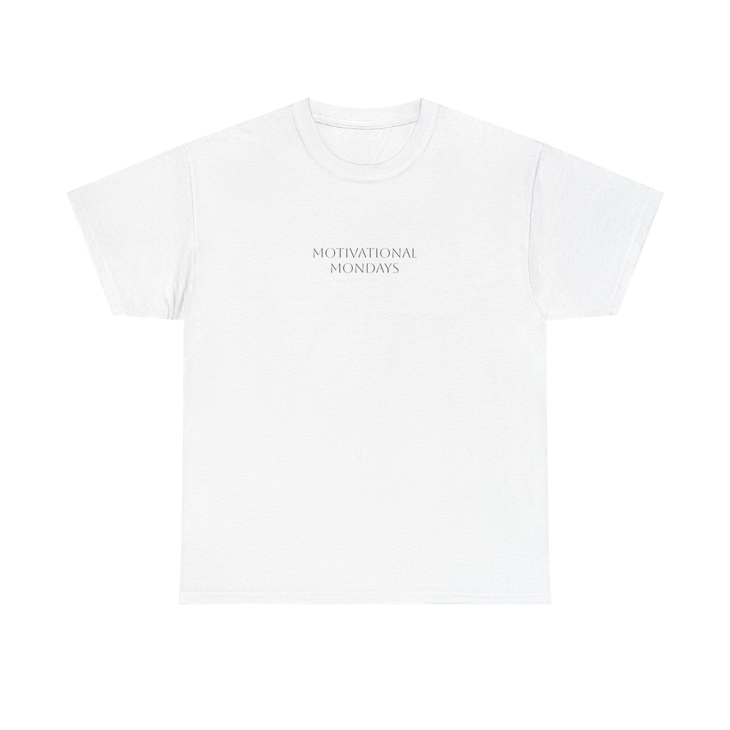 Motivational Unisex Heavy Cotton Tee - Inspirational Gift, Casual Wear, Everyday Comfort, Quote T-Shirt, Positive Vibes