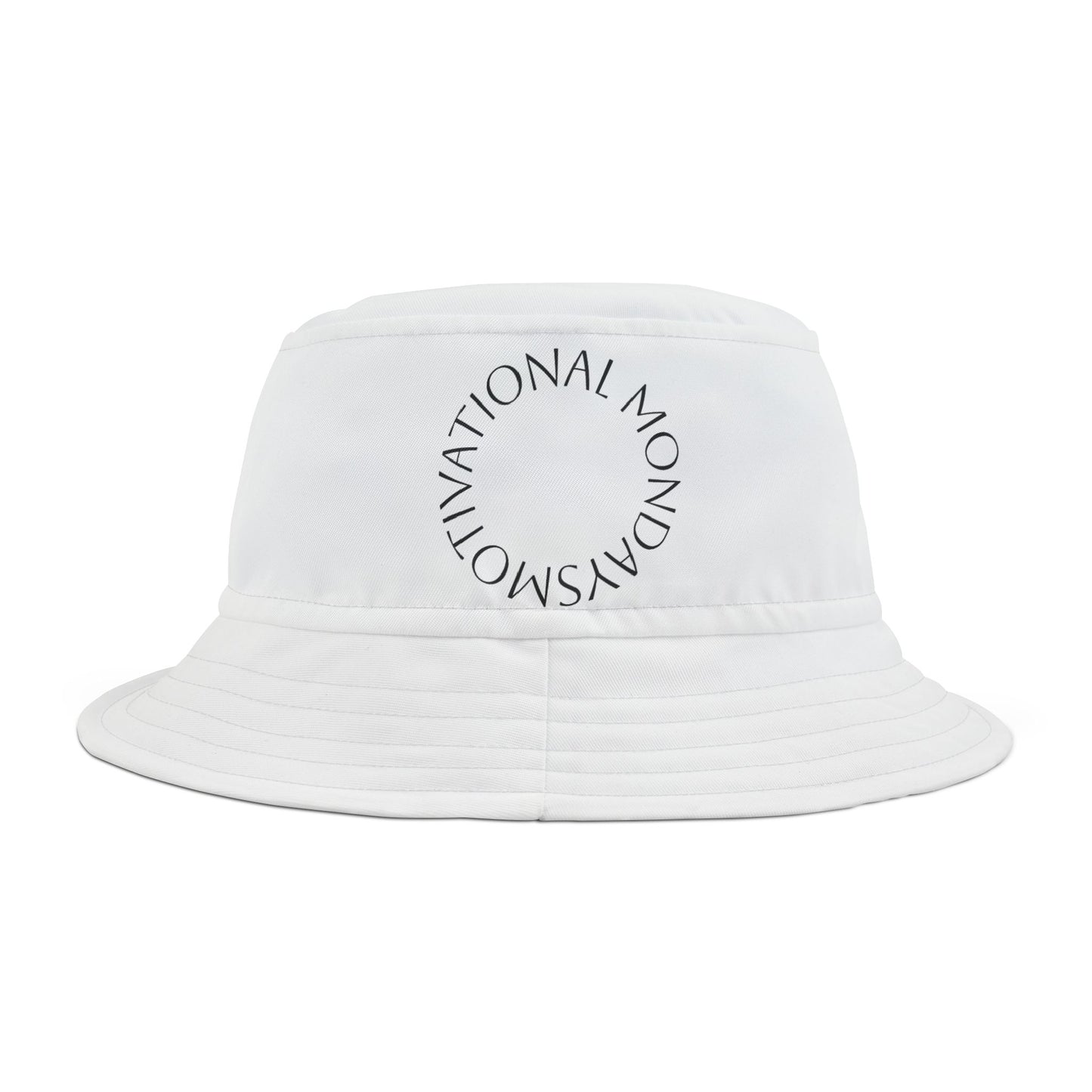 Motivational Monday Bucket Hat, Summer Accessory, Gift for Him/Her, Relaxed Style, Festival Headwear, Casual Best Seller