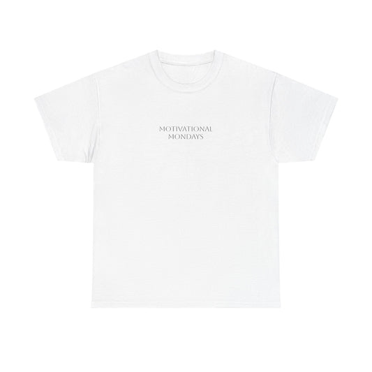 Motivational Unisex Heavy Cotton Tee - Inspirational Gift, Casual Wear, Everyday Comfort, Quote T-Shirt, Positive Vibes